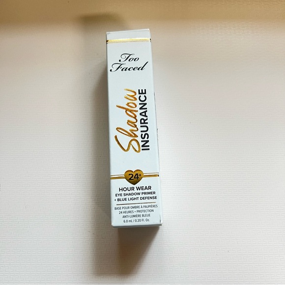 TOO FACED SHADOW INSURANCE 24HR Wear Eyeshadow Primer .20oz NIB - Picture 2 of 5
